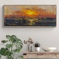 Light Falling on the Horizon Oil Painting
