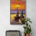 Sunset on the Golden Horn Oil Painting