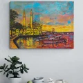 Sunset in Ortaköy Oil Painting