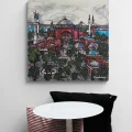 Ayasofya Hatırası Yağlı Boya Tablosu