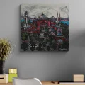 Ayasofya Hatırası Yağlı Boya Tablosu
