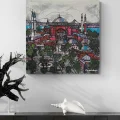 Ayasofya Hatırası Yağlı Boya Tablosu