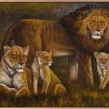 Aslanın Mirası Yağlı Boya Tablosu