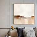 Coffee Tones Minimalist Custom Order Abstract Oil Painting
