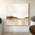 Coffee Tones Minimalist Custom Order Abstract Oil Painting