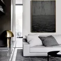 Black Texture Abstract Custom Order Abstract Oil Painting