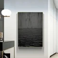 Black Texture Abstract Custom Order Abstract Oil Painting
