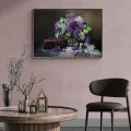 Colorful Lilacs on the Table Custom Order Oil Painting