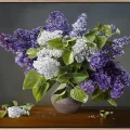The Magic of Lilacs Custom Order Oil Painting