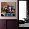 Melody of Lilacs Custom Oil Painting