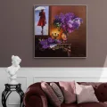 The Elegance of Purple Made to Order Oil Painting