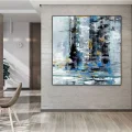 Contemporary Custom Order Abstract Oil Painting