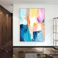 Modern Renkler Siparişe Özel Soyut Yağlı Boya Tablo