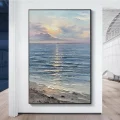 Deniz Manzarası Modern Siparişe Özel Soyut Yağlı Boya Tablo