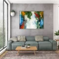 Green Blue Custom Order Abstract Oil Painting