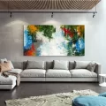 Green Blue Custom Order Abstract Oil Painting