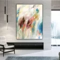 Modern Spatula Custom Order Abstract Oil Painting