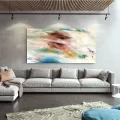 Modern Spatula Custom Order Abstract Oil Painting