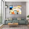 Form of Colorful Patterns Custom Order Abstract Oil Painting