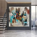 Minimalist Connotations Custom Order Abstract Oil Painting