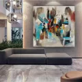 Minimalist Connotations Custom Order Abstract Oil Painting