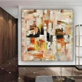 Yellow Custom Order Abstract Oil Painting