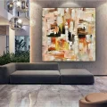 Yellow Custom Order Abstract Oil Painting