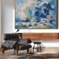 Blue Sea Custom Order Abstract Oil Painting