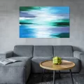 Ocean Colors Custom Order Abstract Oil Painting