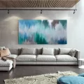 Ocean Colors Custom Order Abstract Oil Painting