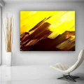 Gold and Brown Custom Order Abstract Oil Painting
