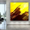 Gold and Brown Custom Order Abstract Oil Painting
