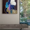 Color of Abstract Heads Oil Painting