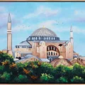 Ayasofya Camii Yağlı Boya Tablosu