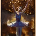 Ballerinas Pearl Moments Oil Painting