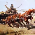 Great Struggle Oil Painting