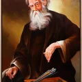 Old Painter Oil Painting