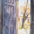 Gate of Peace | Watercolor Painting