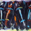 Brotherhood of Horses Oil Painting | Simurg Art Gallery