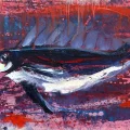 Swordfish Oil Painting | Simurg Art Gallery