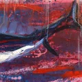 Swordfish Oil Painting | Simurg Art Gallery