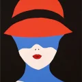 Girl with a Red Hat Oil Painting