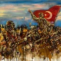 War of Independence Oil Painting