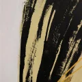 Modern Black to Abstract Oil Painting