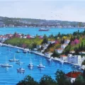 Magnificent Bosphorus Oil Painting