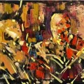 Orkestra Seslerinin Rüyası Yağlı Boya Tablosu