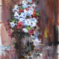 Daisys Song Oil Painting