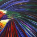 Colorful Parrot Oil Painting