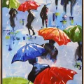 From Rain Oil Painting