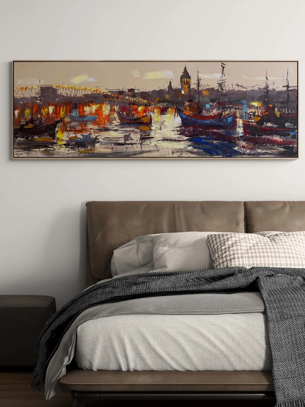 Modern Glow of the Bosphorus Oil Painting